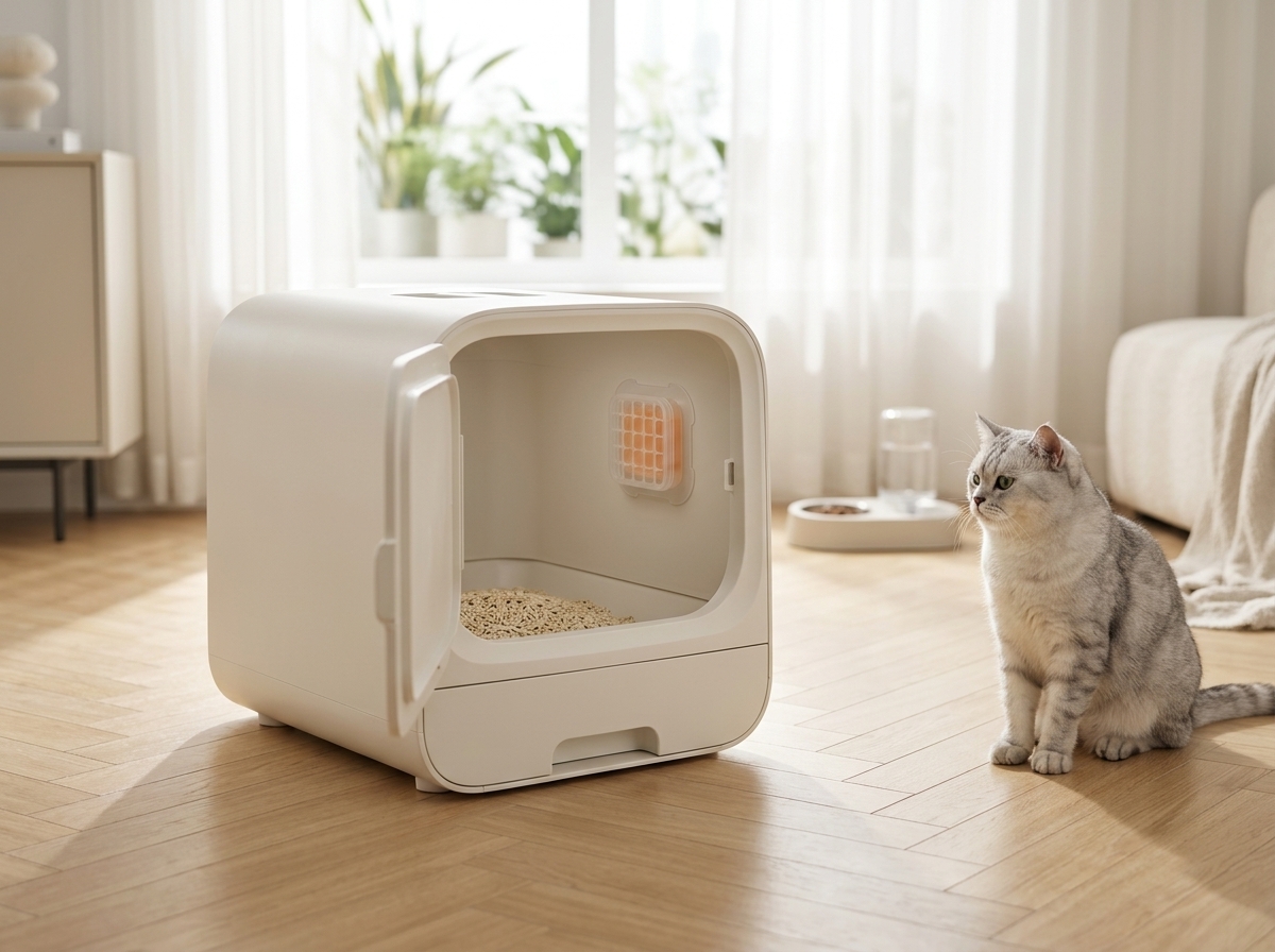 Aimo N50 Litter Box In-Situ Application